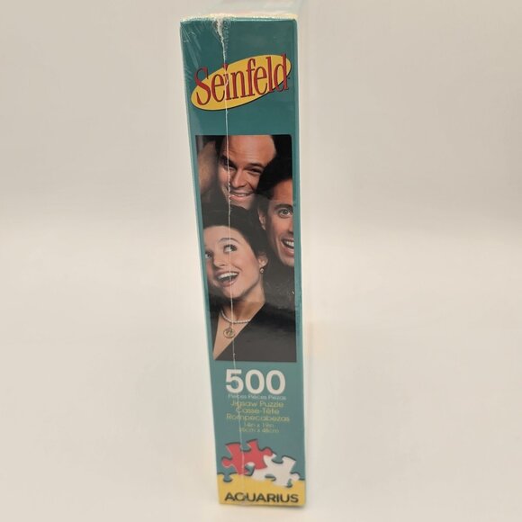 Seinfeld Jigsaw Puzzle 500 Piece Factory Sealed Aquarius New Collectible - Picture 4 of 5